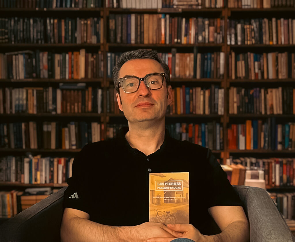 Sébastien Sénélé, auteur du roman "Les pierres parlent encore" - récit de mémoire et racines